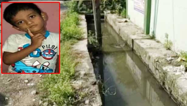 202012241956216398_Tamil_News_tamil-news-5-year-old-boy-dies-after-falling-into-sewer-in_SECVPF