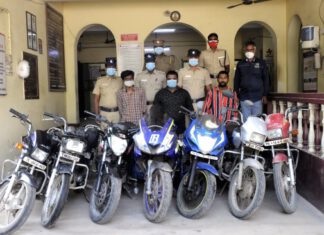 தொடர் வாகன திருட்டில் ஈடுபட்டவர்கள் கைது: